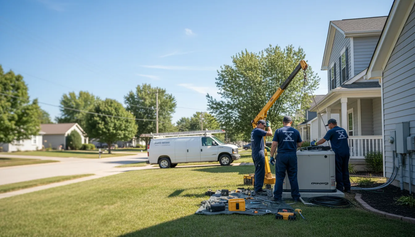 Generator Installation in West Newton, MA near me